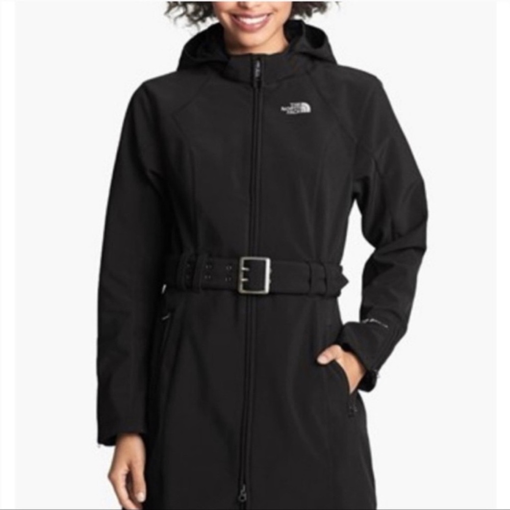 The North Face Apex Bionic belted trench coat Large